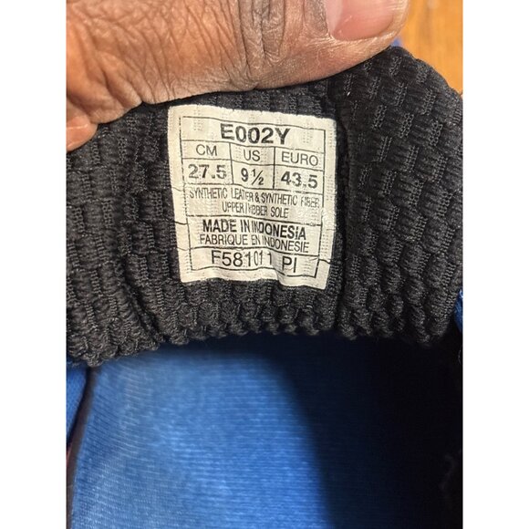 Asics Gel Domain Mens Athletic Shoes Blue & Yellow Size 9.5 - Picture 8 of 8